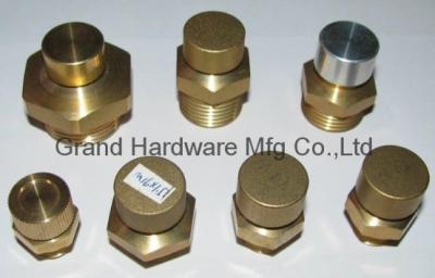 China male Metric thread air vent breathers M16*1.5 M18X1.5 M10X1 sandblasting brass breather vents for hydraulic reservoir for sale