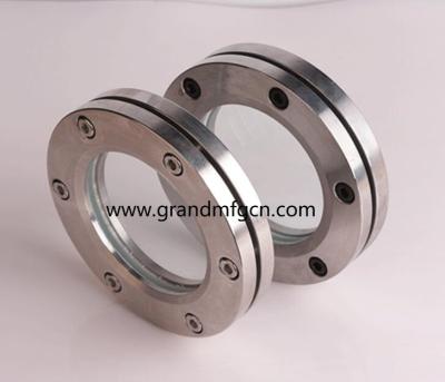 China Stainless steel 304 flange visual sight glass windows for reactor mixer equipments for sale