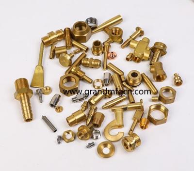 China custom precision metal machined parts quality brass turned parts NPT male thread in common use for sale