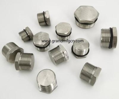 China M24X1.5 M26X1.5 M27X1.5 M33X1.5 M42x1.5 Male thread stainless steel 304 316 oil drain plugs custom available for sale