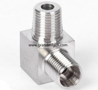 China stainless steel SUS304 SUS316 Machined connectors custom precision turned part accessories for sale