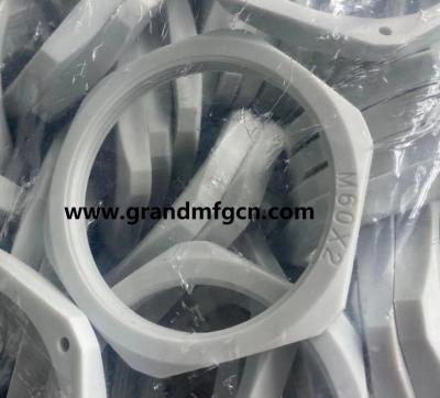 China Metric thread M52X2 M42x2 plastic hexagon nut all size custom available made in China for sale