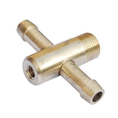 China custom precision brass machined parts quality brass turned parts cross thread connectors brass fittings for sale