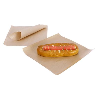 China Food Grade Wrapping Paper Greaseproof Kraft Paper Material Customized Size for sale