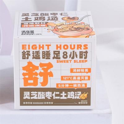 Chine Ganoderma Lucidum Jujube acide Noyau de poulet tonique Herbes saines Soupe à faible teneur en purines à vendre