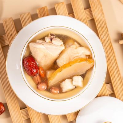 China Chicken Vitality Double Performance Tonic Soup Gastrodia Yam Cantonese Flavor for sale