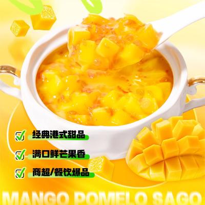 China Aves frescas duplas Mango Pomelo Sago Pudding Comida pronta instantânea à venda