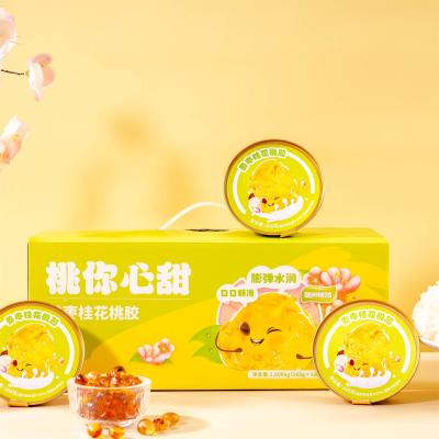 China HACCP Instant Food Products Ginger Jujube Osmanthus Peach Gum Pudding dessert for sale