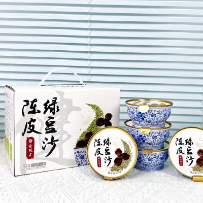 China Bote regalo de postres de cáscara de mandarina dulce con pasta de frijoles para el verano en venta