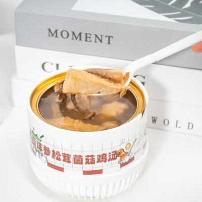 China Sopa de hongo instantáneo de pollo con Ginseng Americano en venta