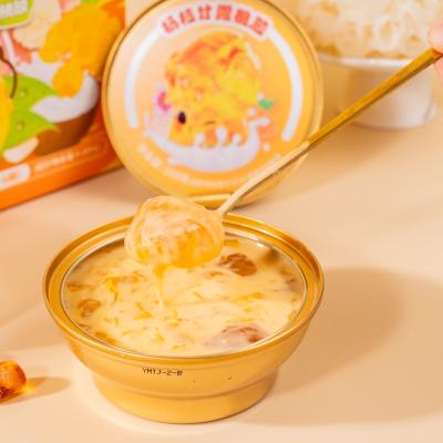 China Mango Pomelo Sago Pfirsichkaugummi Geschenk-Box für jeden Anlass Lecker und ohne Zugabe Hongkong-Stil Desserts zu verkaufen