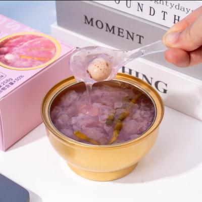 Chine Améliorer l'immunité Dendrobium et Tremella Dessert Frais Aliments biologiques Après-repas Desserts légers Petit-déjeuner Remplacement de repas légers à vendre