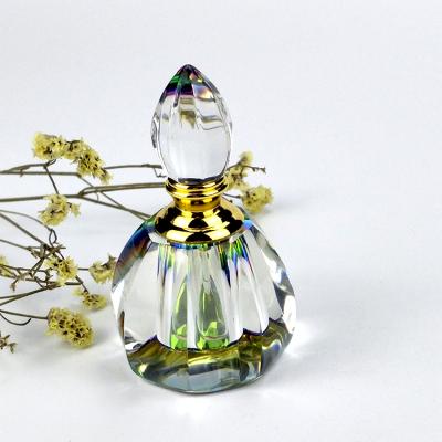 China High Quality Luxury Mini Crystal Diamond Glass Perfume Bottle, Essential Oil Bottle for sale