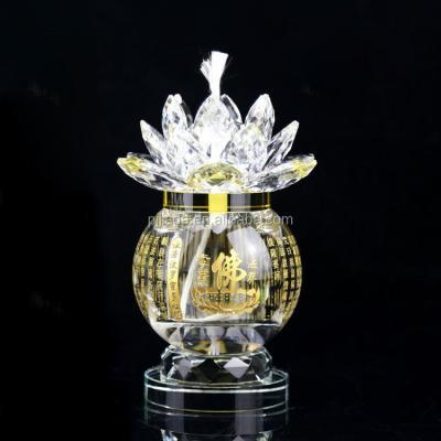 China Fashionable Buddhist Style Europe Factory Supply Crystal Lotus With Good Prices for sale