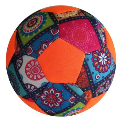 China Beach Playing Good Wholesale Price Printed Neoprene Football for sale