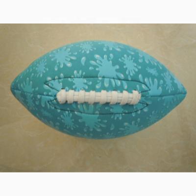 China Beach Playing Cheap Normal Price Neoprene Rugby Ball for sale