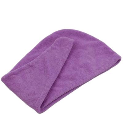 China Child Safe Colored Terry Cloth Hair Turban for sale