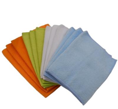 China Wholesale Stocked Durable Microfiber Cleaning Cloth, Dish Cloth, Tea Towel for sale