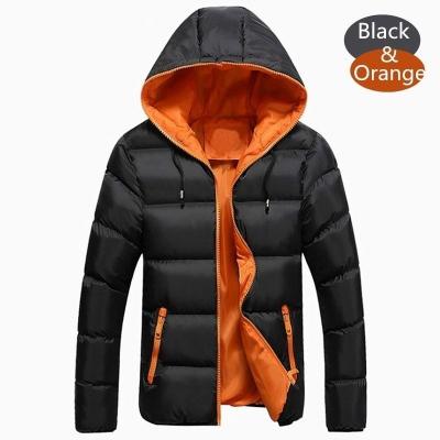 China New Fashion Cotton Zipper Anti-wrinkle Bottom Anorak Autumn Winter Men Jacket Coat Hoodies Outdoor Light Weight for sale