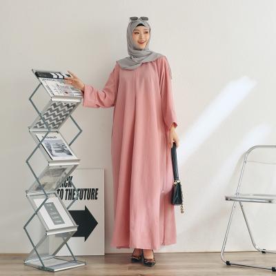 China Polyester Customized High Quality Women's Muslim Prayer Abaya Traditional Muslim Clothing Women's Long Sleeve Abaya Dresses Islamic Robes for sale