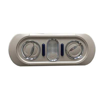 China Universal Wholesale Custom Plastic Bus Car Reading Lamp Air Vent Vent Canopy Outlet for sale