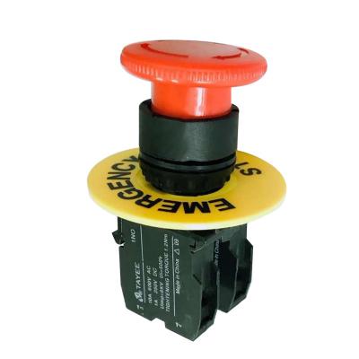 China Building Material Shops Factory Direct Wholesale Water Proof 250a Electric Emergency Push Button Stop Switches for sale