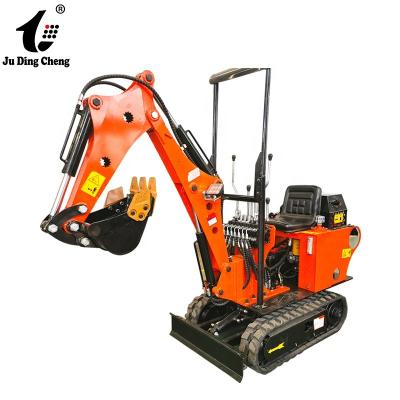 China Garment Shops 0.8t Small Crawler Digger Micro Size 1ton Mini Excavator For Sale for sale