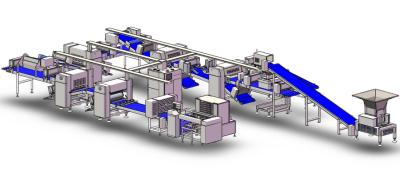 China Alta cadena de producción del fabricante del cruasán de la automatización G850 con capacidad industrial en venta