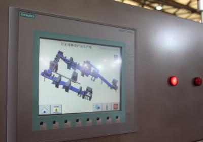 China Siemens controleerde Croissantproductielijn met Hoog Nauwkeurigheids Roterend Systeem Te koop