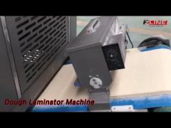 SS304 Dough Laminator Machine Fast Cleaning High Stability PLC Driven