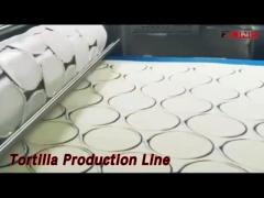 Automatic Tortilla Production Line 45Kw High Capacity For Pita / Flatbread