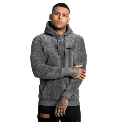 China Custom logo hoodie men's high quality Anti-wrinkle embroidery velvet hoodie wholesale with lower MOQ for sale