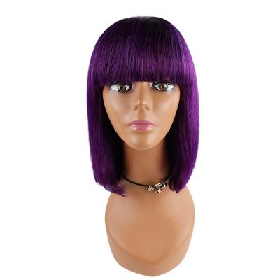 Chine Factory Price Fashion Silky Straight 100% Hair New BOB Wigs Human Virgin Hair à vendre