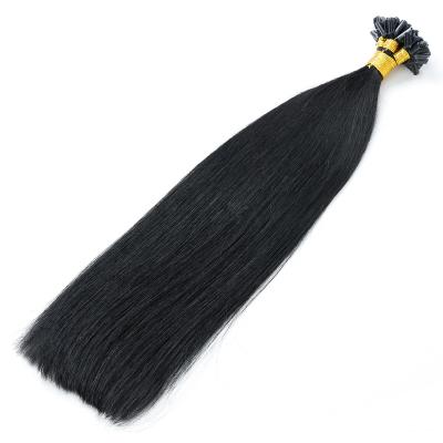 China Cash On Delivery Wholesale Price 100% Virgin India Hair Silky Straight Wave Italian Tip Keratin Hair Extension India Remy Nail /u for sale