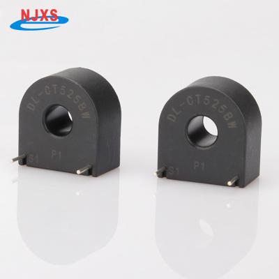 China 2000:1 50A 25mA Pin Type AC Current Transformer Micro Encapsulated PCB Mount Sensor DL-CT525BW Low Voltage Manufacturer for sale