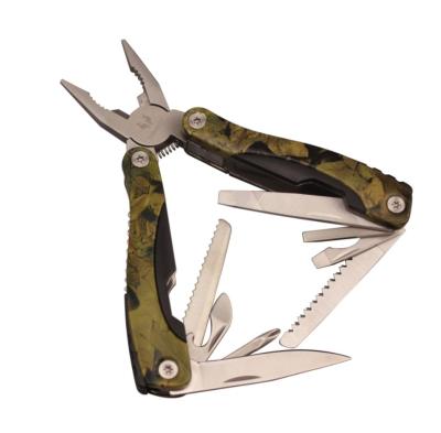 China Outdoor Camping Multi Functional Pliers Combination Pliers Tool Large Multi Functional Traveler Knife Tool Camouflage for sale