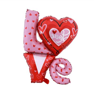 China Amazon Hot Selling Advertising 2021 New Toy Valentine's Day Balloons Balloons Cheap Price for sale