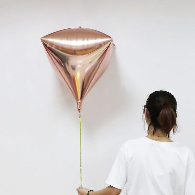 China Advertising 24 Inch 4D Diamond Foil Balloons 4D Balloons Toy for sale