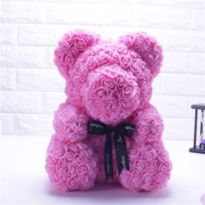 China Whole Rose Teddy Bear Love Bear Valentine's Day Gifts Selling Gifts 45cm Rose Bear for sale