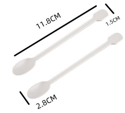 중국 전기 PLA 퇴비성 컬트러리 생 분해성 플라스틱 커피 유언비어 유포자들 500 PC 4.6은 조금씩 움직입니다 판매용