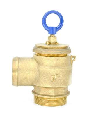 China Heating and cooling systems. Tap Water Systems Quality 2 Quality C36000 Air Pressure Safety Valve Ring Brass Plastic Handwheel Factory Good for sale