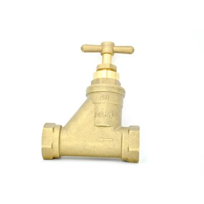 China Heating and cooling systems. Faucet Water Systems CR Stop Valve Brass Female Thread End for sale