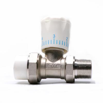 China Wholesale Temperature Control Controller Thermostatic Radiator Valve Brass Water Valve for sale