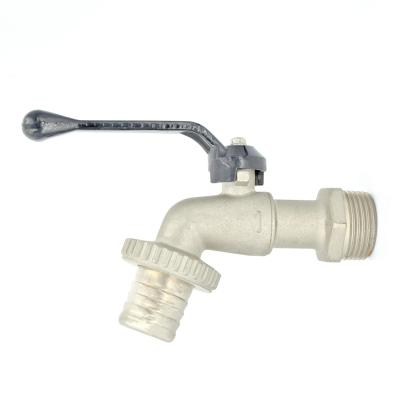 China Heating and cooling systems. Faucet Water Systems for Water Faucet Bibcock with Garden Washing Machine Double Bibcock Nickel Plated Long Handle Al Long Bibcock Brass Faucets for sale