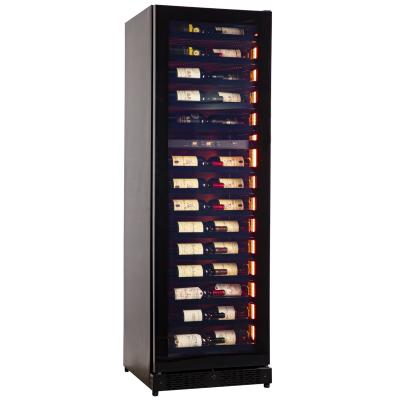 China 2020 new household pass ERP class G hot sale 96bottles double zone built in luxury wine cooler for sale