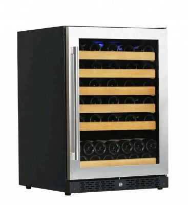 China Built-in Chiller Wine Refrigerator Single Zone Built-in Cooler Refrigerator for sale