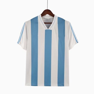 China Shirts & Tops Vintage 1993 Original Retro Football Soccer Uniform Vintage Soccer Jersey Argentina Thailand Custom Quality for sale