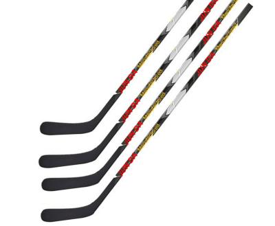 China One Piece Ice Hockey Stick Carbon Fiber Structure Certification Optimal Ice Hockey Stick for sale