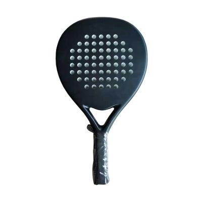 China Carbon Fiber In Stock Newest Carbon Lightweight Beach Paddle Racket for sale