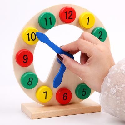 China Colorful Number Wooden Montessori Baby Toys Educational Enlightenment for sale